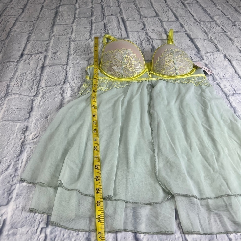 Auden mint and yellow nightie size Small - Picture 13 of 15